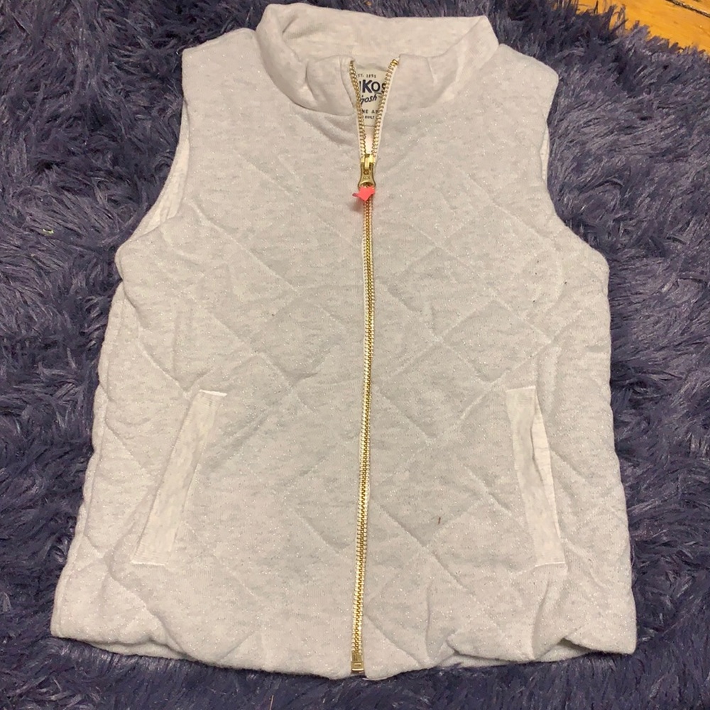 OshKosh toddler girls quilted cotton vest